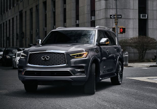 2023 INFINITI QX80 Key Features - HYDRAULIC BODY MOTION CONTROL SYSTEM | INFINITI of Northern Kentucky in Fort Wright KY