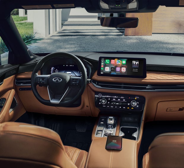 2024 INFINITI QX60 Key Features - Wireless Apple CarPlay® integration | INFINITI of Northern Kentucky in Fort Wright KY