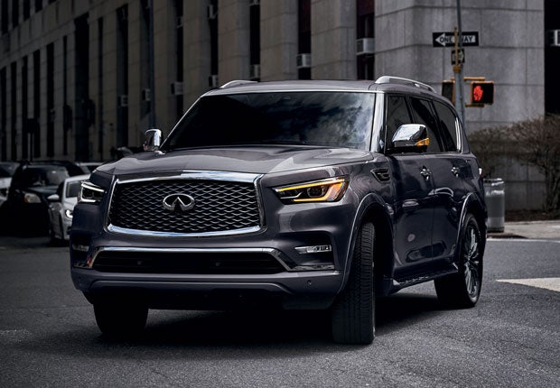 2024 INFINITI QX80 Key Features - HYDRAULIC BODY MOTION CONTROL SYSTEM | INFINITI of Northern Kentucky in Fort Wright KY
